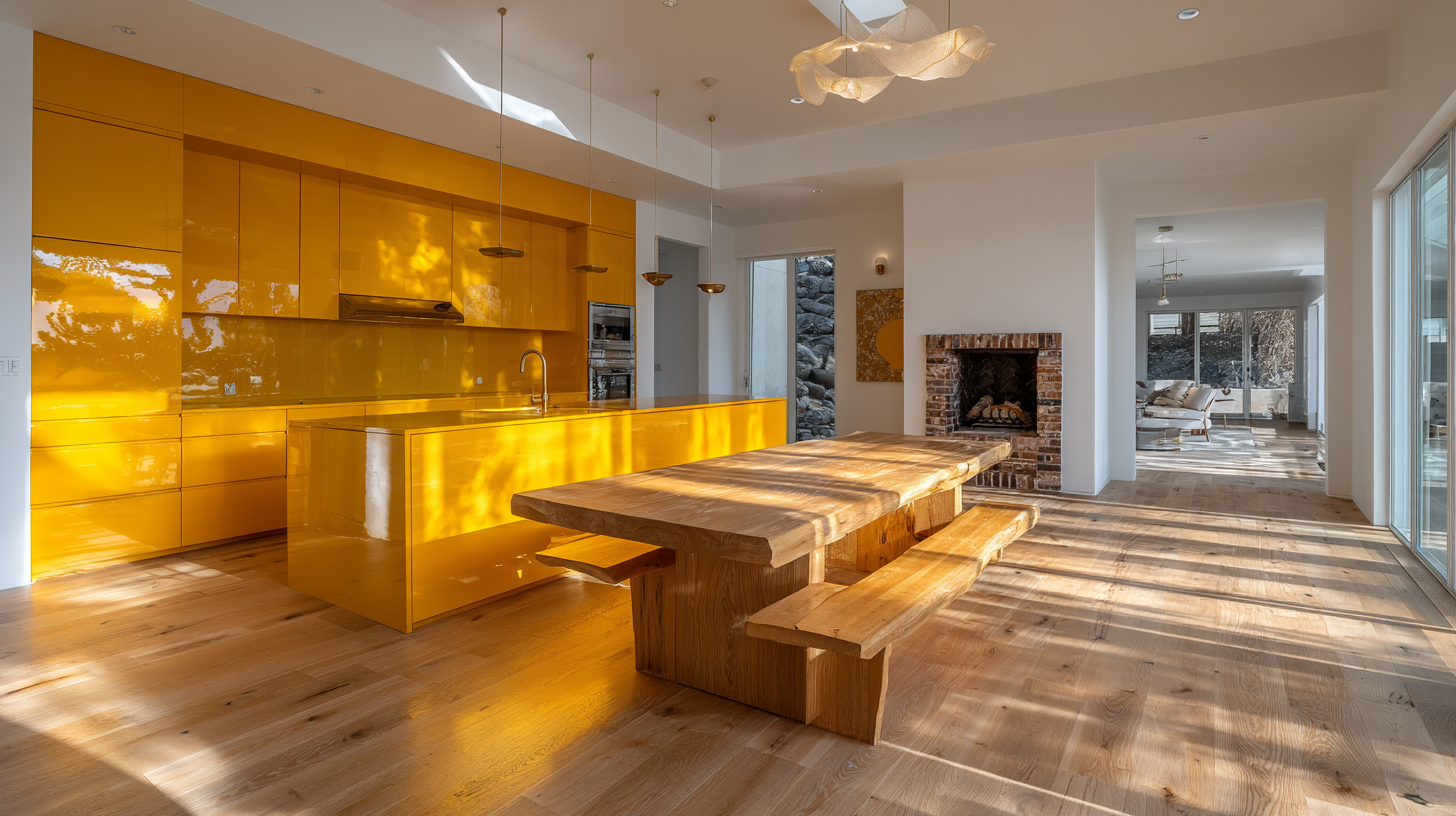 Posa pavimento LVT in cucina-soggiorno